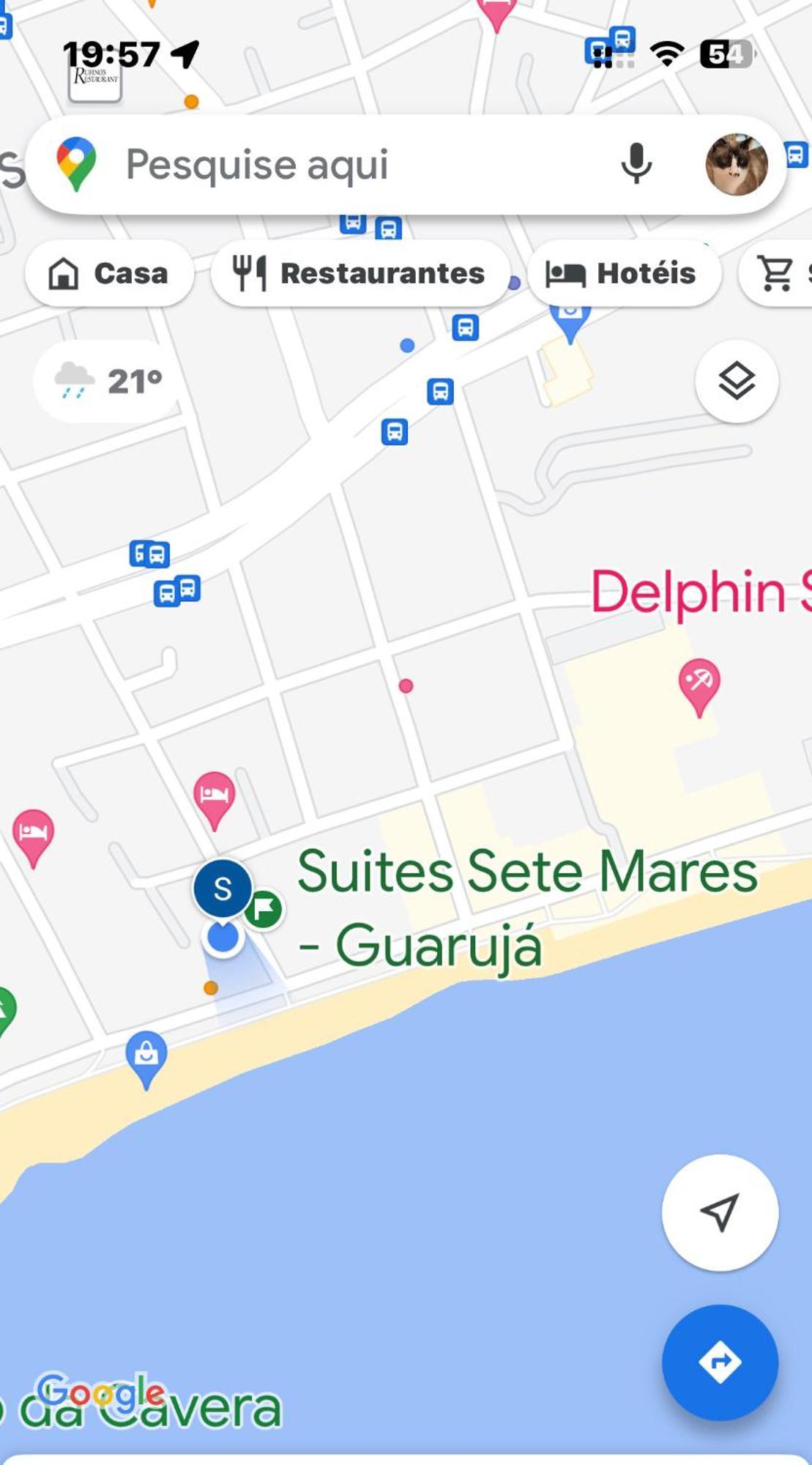 Pousada Suites Sete Mares กัวรูจา ภายนอก รูปภาพ